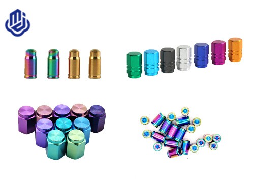 Titaniumventilstammehætter