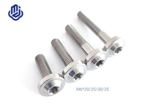 Ultralet titanium motorcykelbolt